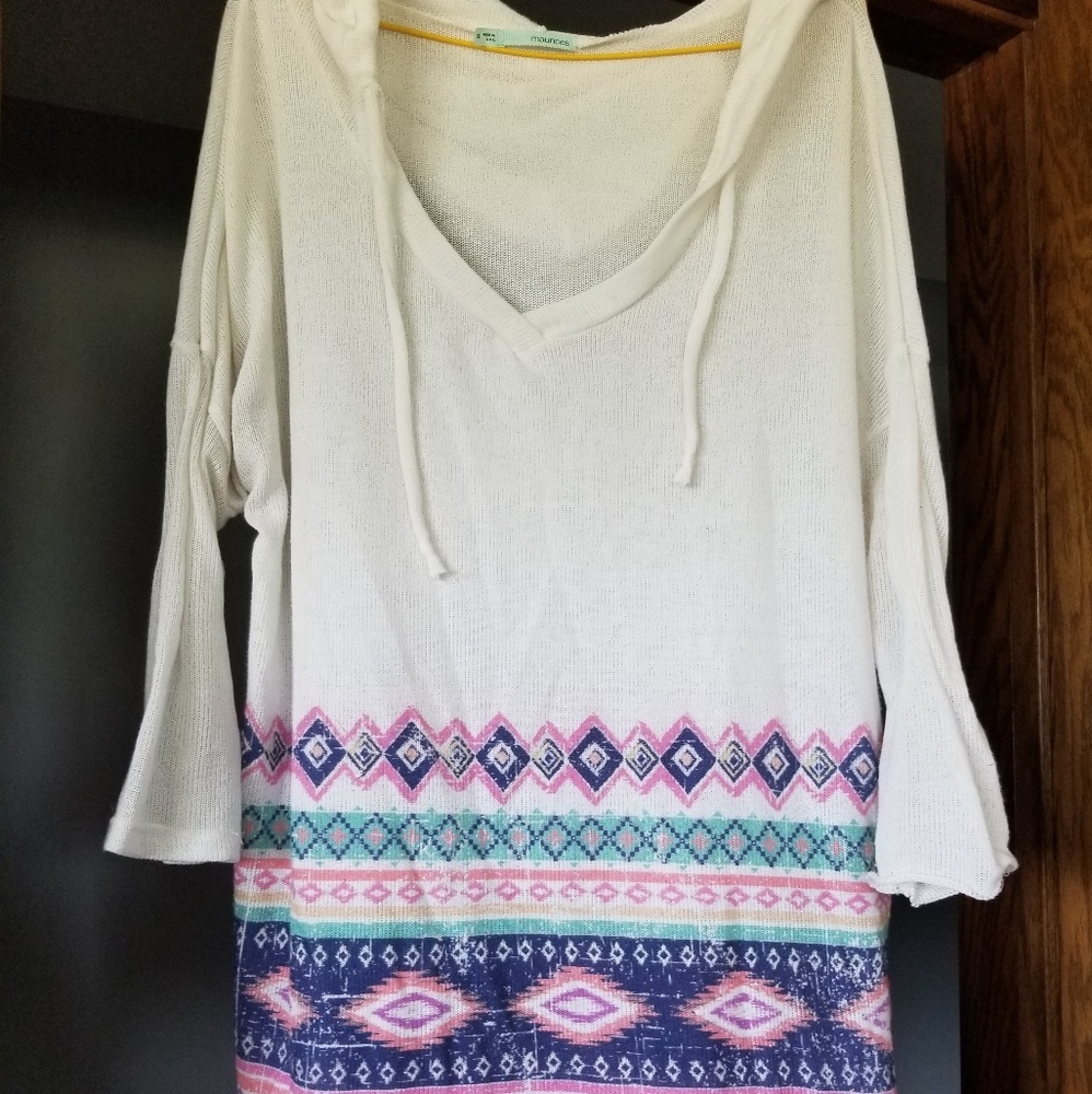 Patterned sweater